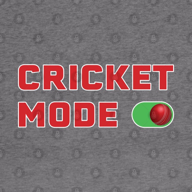 Cricket Mode On - Red by DPattonPD